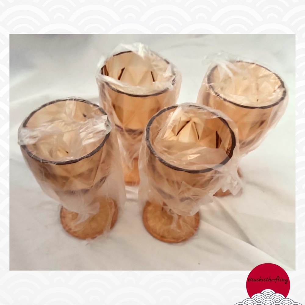 Set of 4 Goblet Cups
